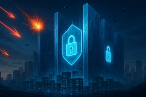 Firewalls protecting cloud infrastructure from incoming cyber attacks